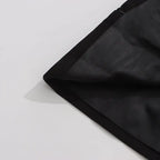 ashley Ruffle embellished Blazer in black Avalabel