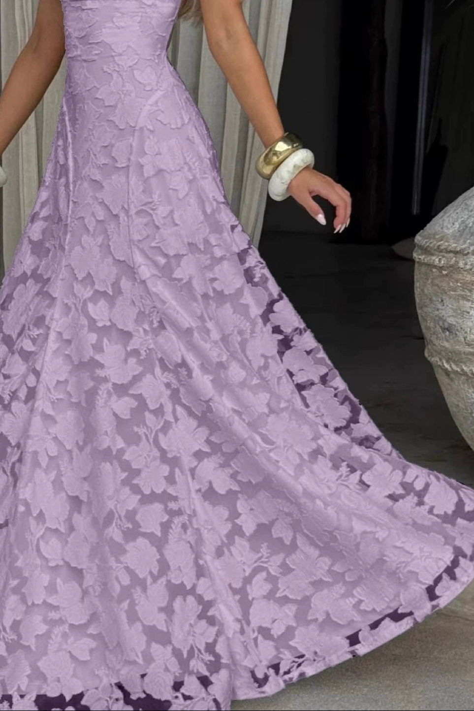 Francis Maxi Dress-Purple Avalabel