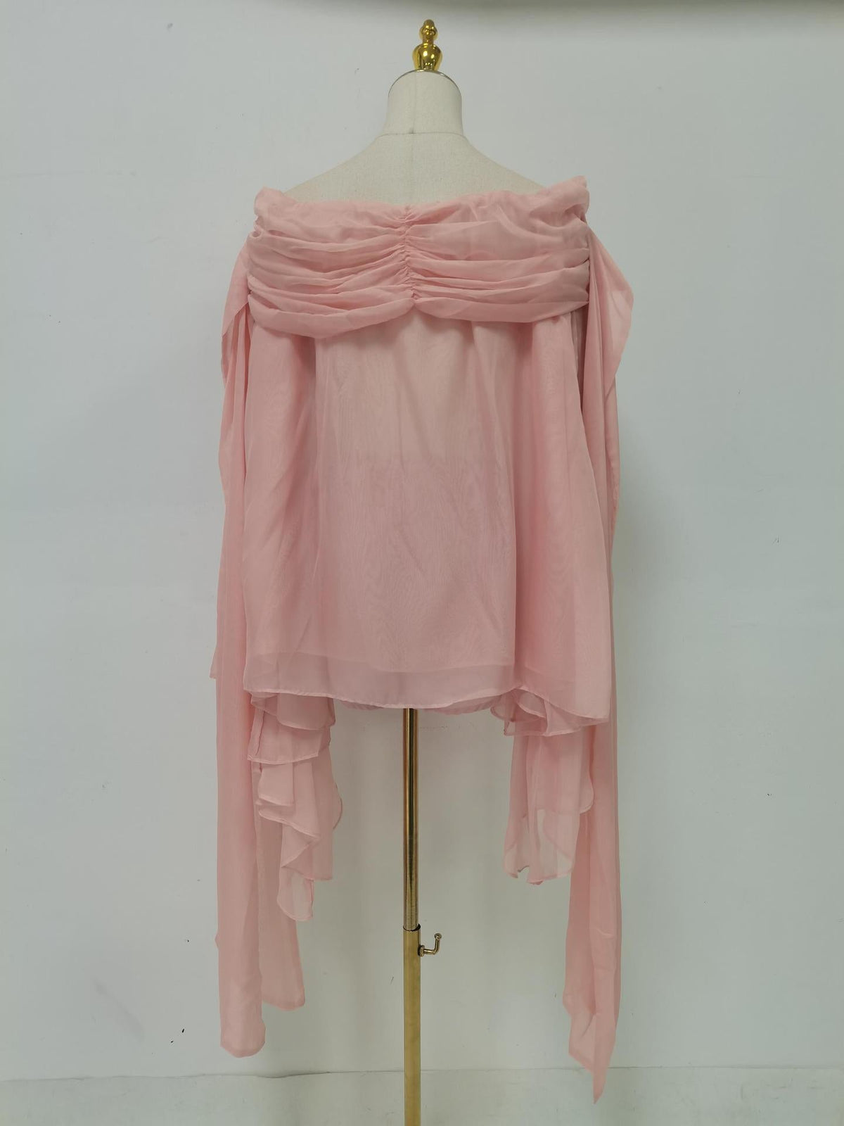 Pink Off Shoulder Mini Dress & Shorts Set Avalabel