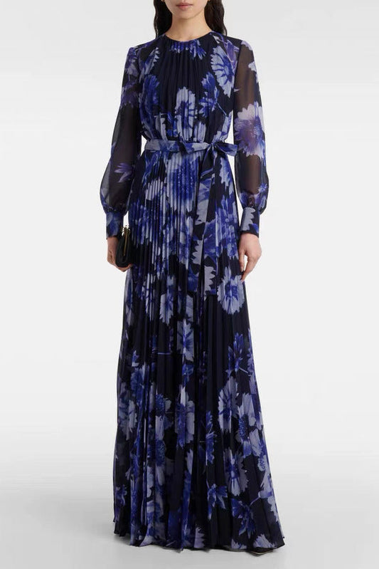 jacqueline v-neck silk maxi dress in black