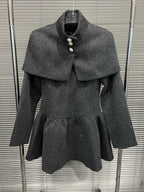 Hawthy Polka Dot Cape & Dress Set Avalabel