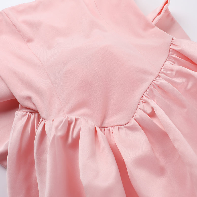 Lotus Mini Dress - Blush Avalabel