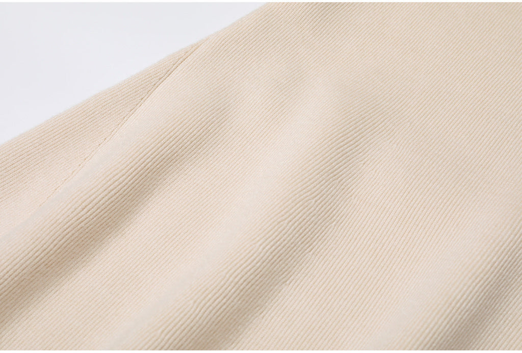 virginia Cream Embellished Cardigan skirt set Avalabel