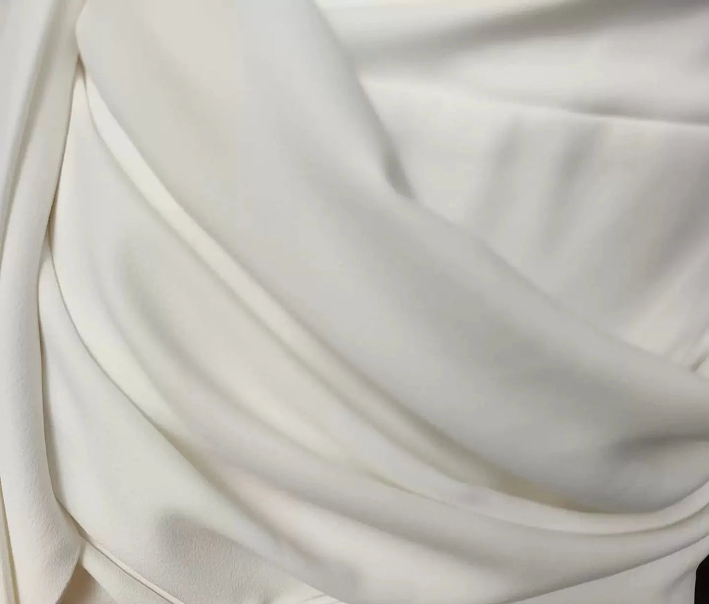 Off Shoulder Draped Wrap Mini Dress poava
