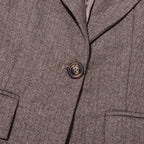 Sada Flower Blazer - Brown Avalabel