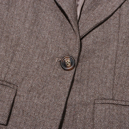 Sada Flower Blazer - Brown