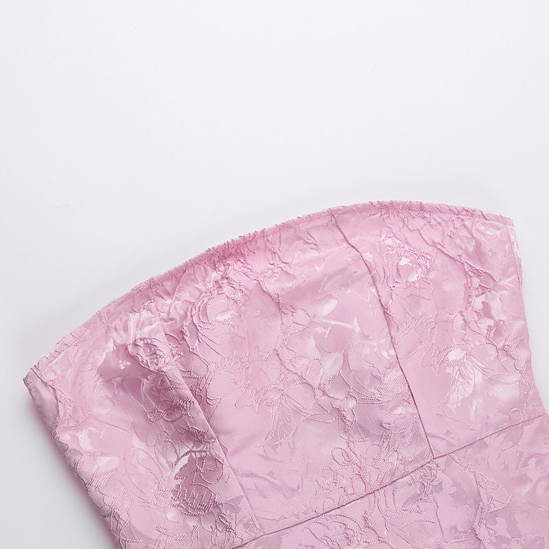 Salome Mini Dress - Blush Avalabel