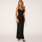 INS Summer New Sexy V-neck Lace Suspender Dress Avalabel