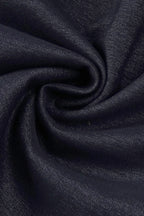 Haltered Corseted Midi Dress Denim in Navy Blue Avalabel
