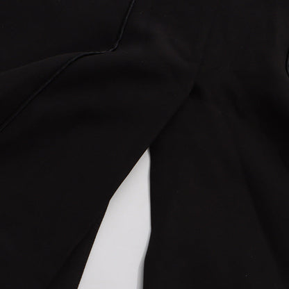 ashley Ruffle embellished Blazer in black
