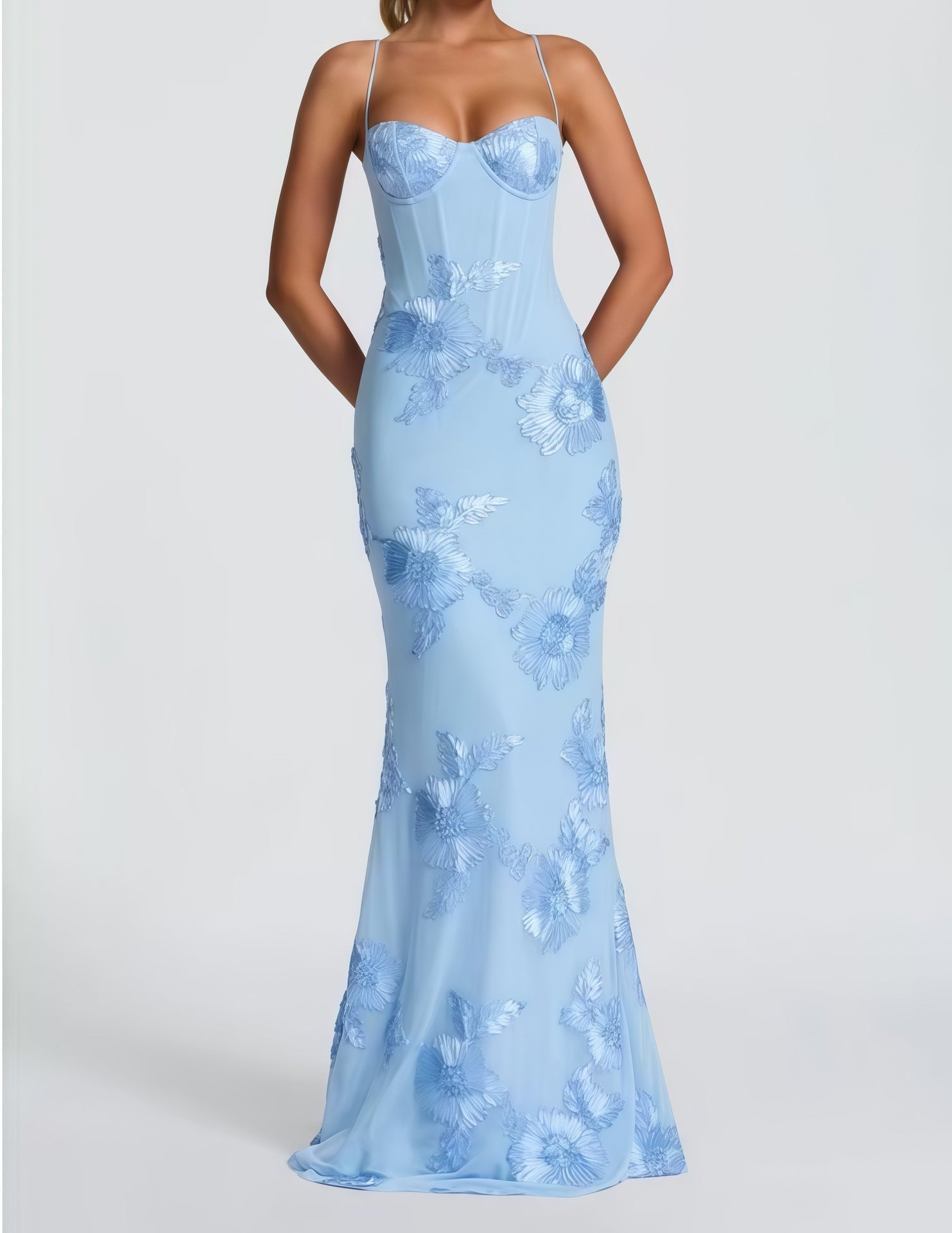Nefertiti Maxi Dress -Brown Avalabel