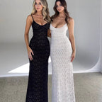 INS Summer New Sexy V-neck Lace Suspender Dress Avalabel