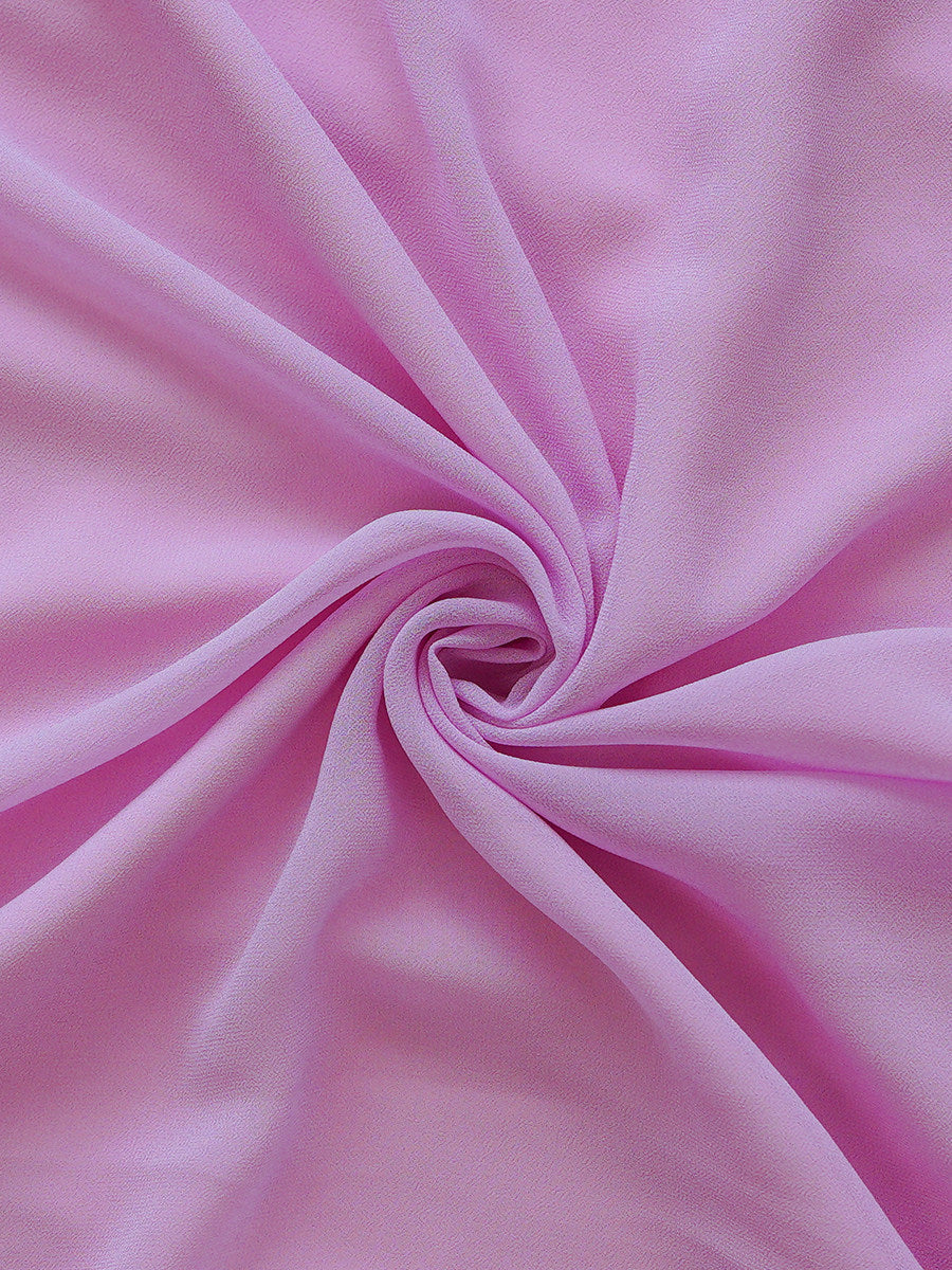 Pink One-Shoulder Pleated Dress Avalabel