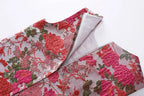 hilary multicolor floral embroidery sleeveless mini dress Avalabel