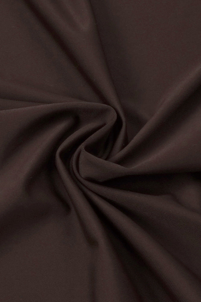 Pleated Strappy Draped Slit Maxi Dress in Brown Avalabel