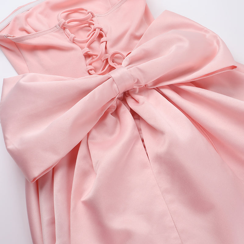Lotus Mini Dress - Blush Avalabel