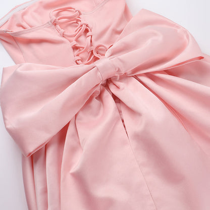 Lotus Mini Dress - Blush