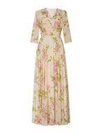 Floral Printed Midi Dress Avalabel