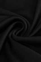 judy One Shoulder Peony Ruffle Gown in black Avalabel