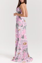 Letitia Floral Corset Maxi Dress Avalabel