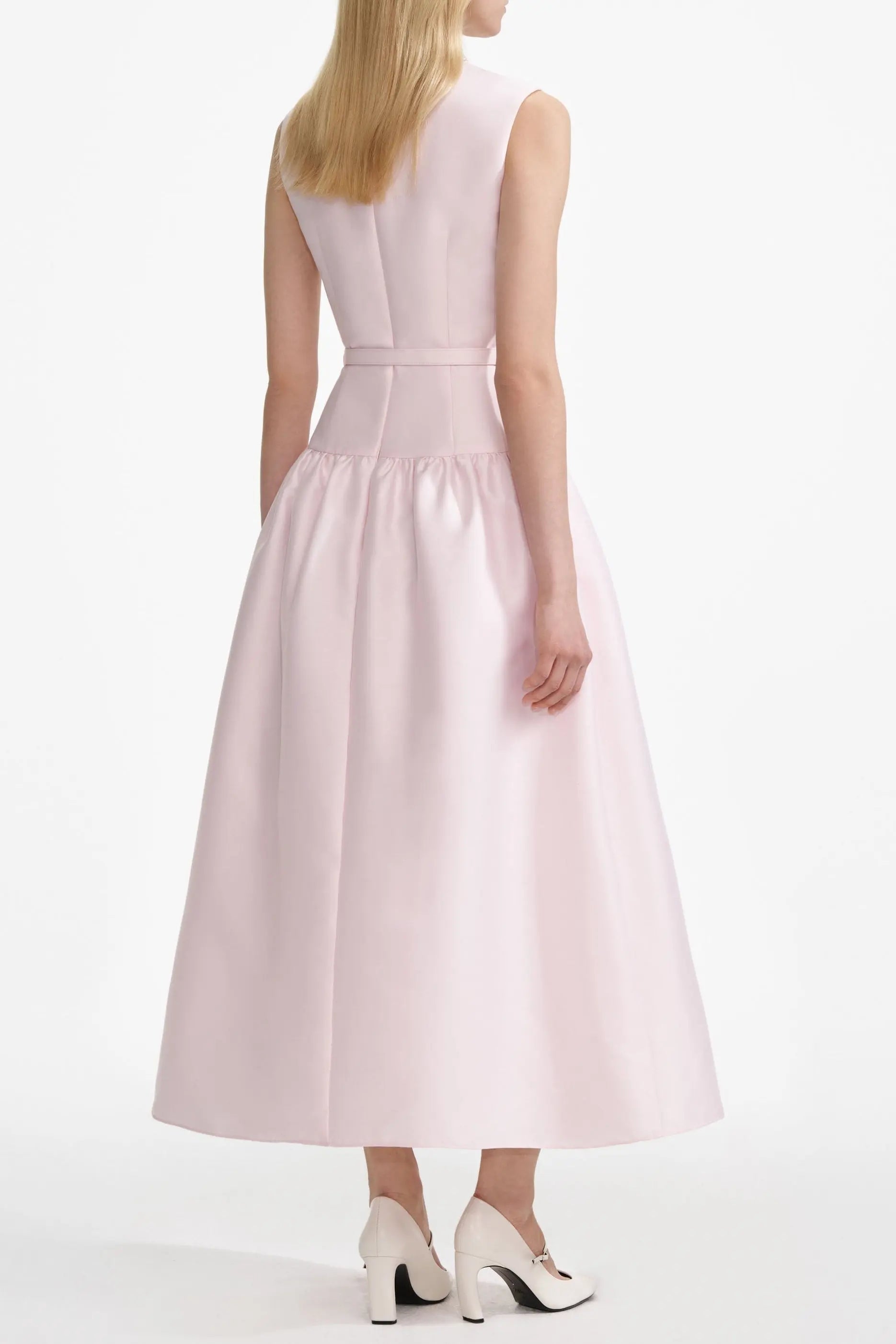 Jocelyn Bowknot-Side Bandage Strapless Maxi Dress in Black Avalabel