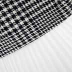 Houndstooth Mini Dress Avalabel