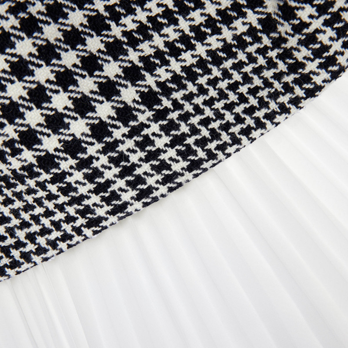 Houndstooth Mini Dress Avalabel
