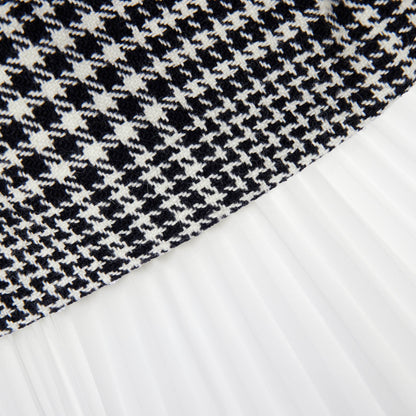 Houndstooth Mini Dress
