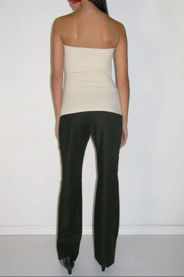 PALOMA WOOL CONXITA TUBE TOP IN ECRU Avalabel