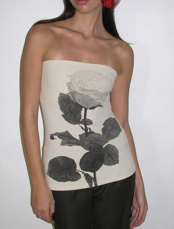 PALOMA WOOL CONXITA TUBE TOP IN ECRU Avalabel