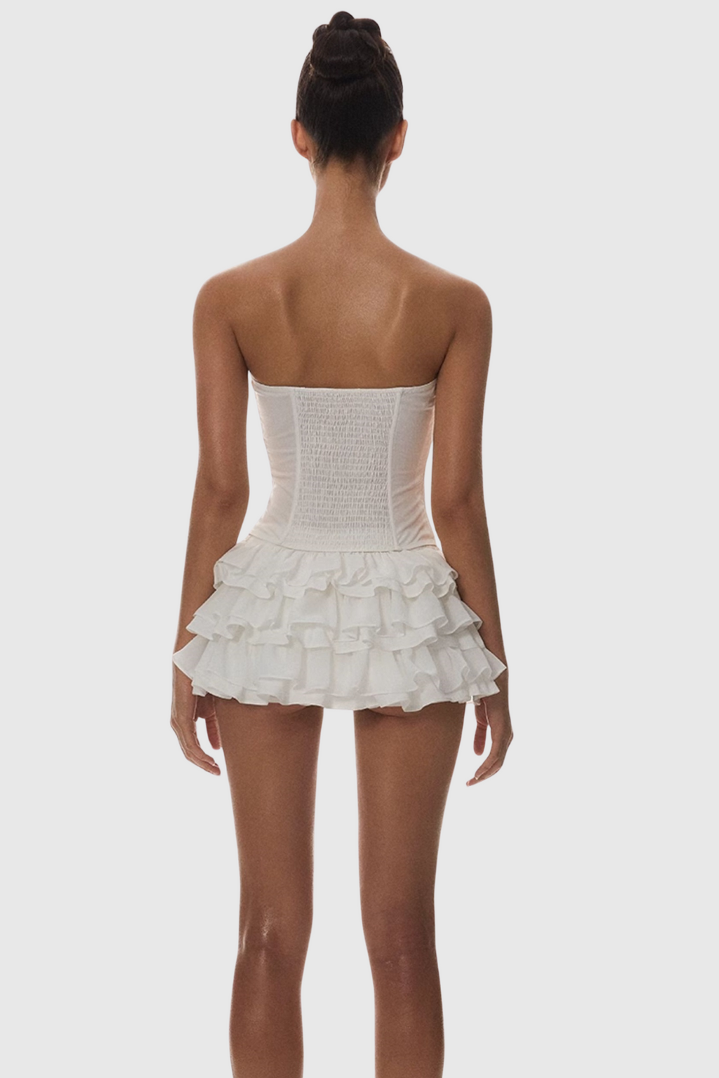 Panue Ruched Strapless Corset Avalabel