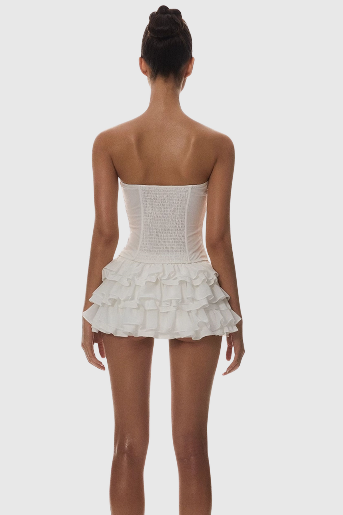 Panue Ruched Strapless Corset Avalabel