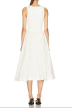Butterfly Embellished Knit Midi Dress Avalabel