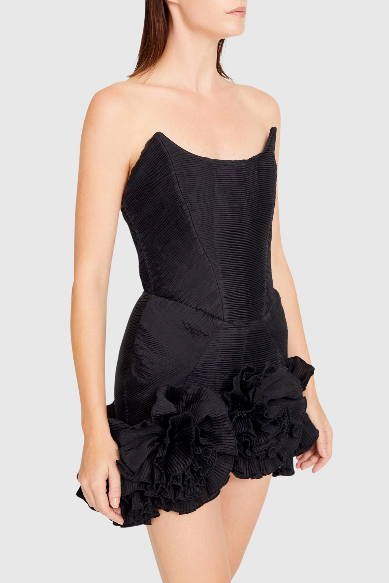 Tatya Flower Strapless Mini Bandage Dress Avalabel