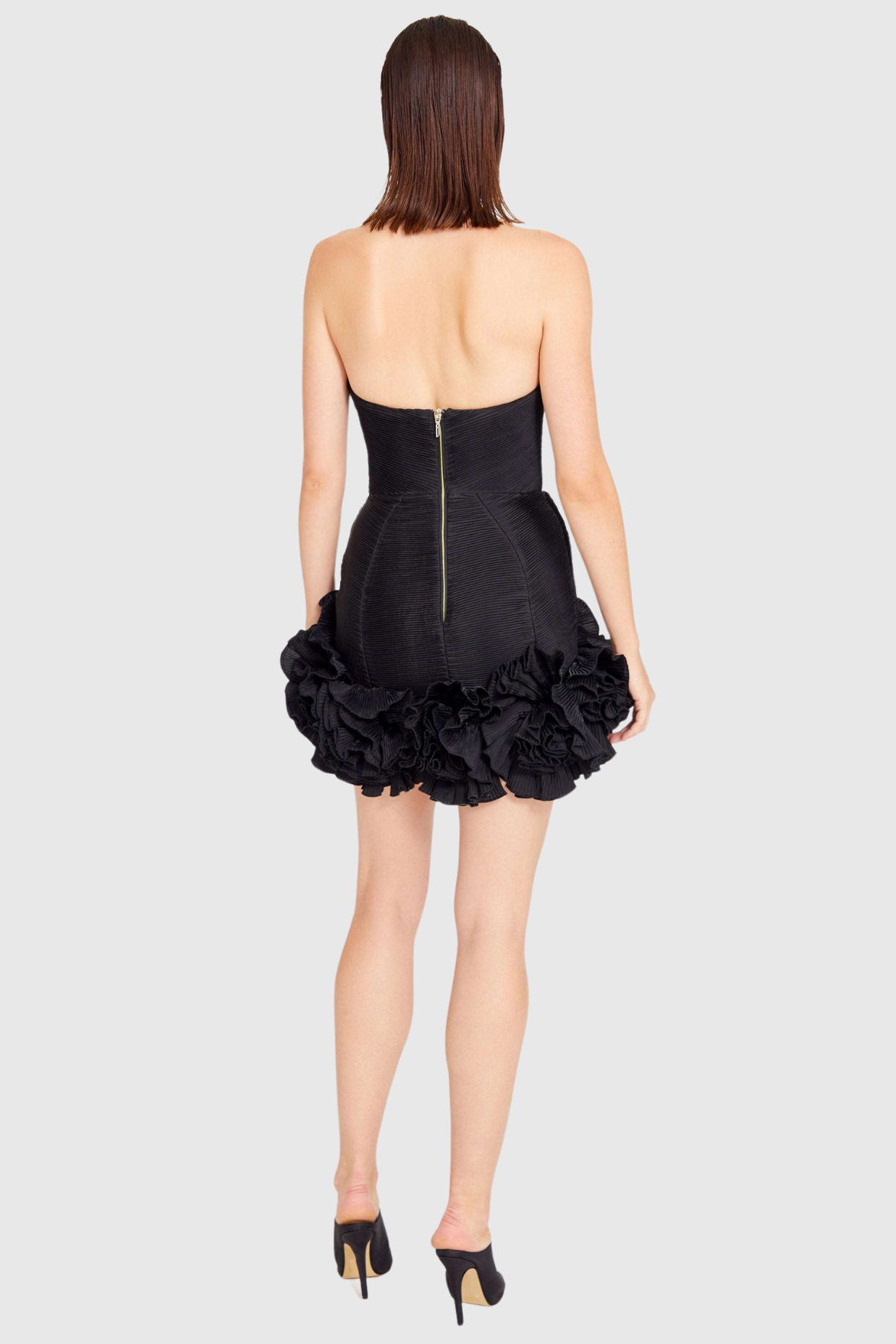 Tatya Flower Strapless Mini Bandage Dress Avalabel