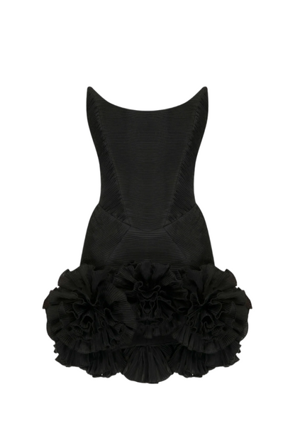 Tatya Flower Strapless Mini Bandage Dress Avalabel