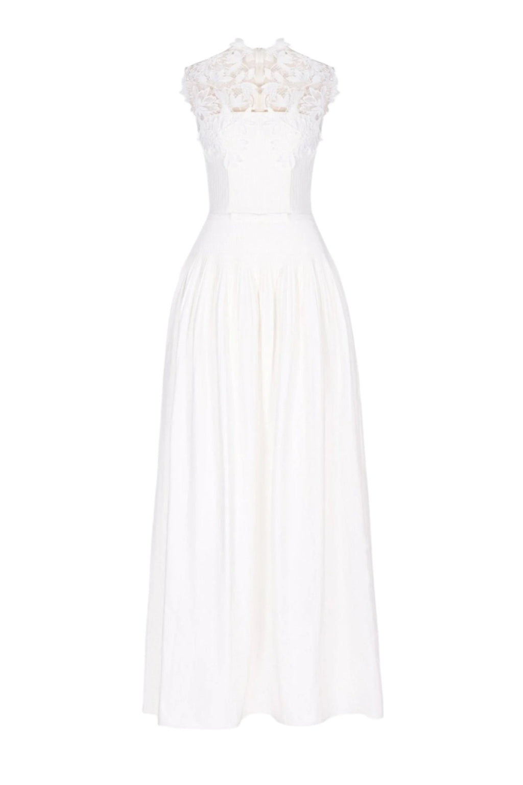 Floral Lace Sleeveless Maxi Dress Avalabel