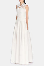 Floral Lace Sleeveless Maxi Dress Avalabel