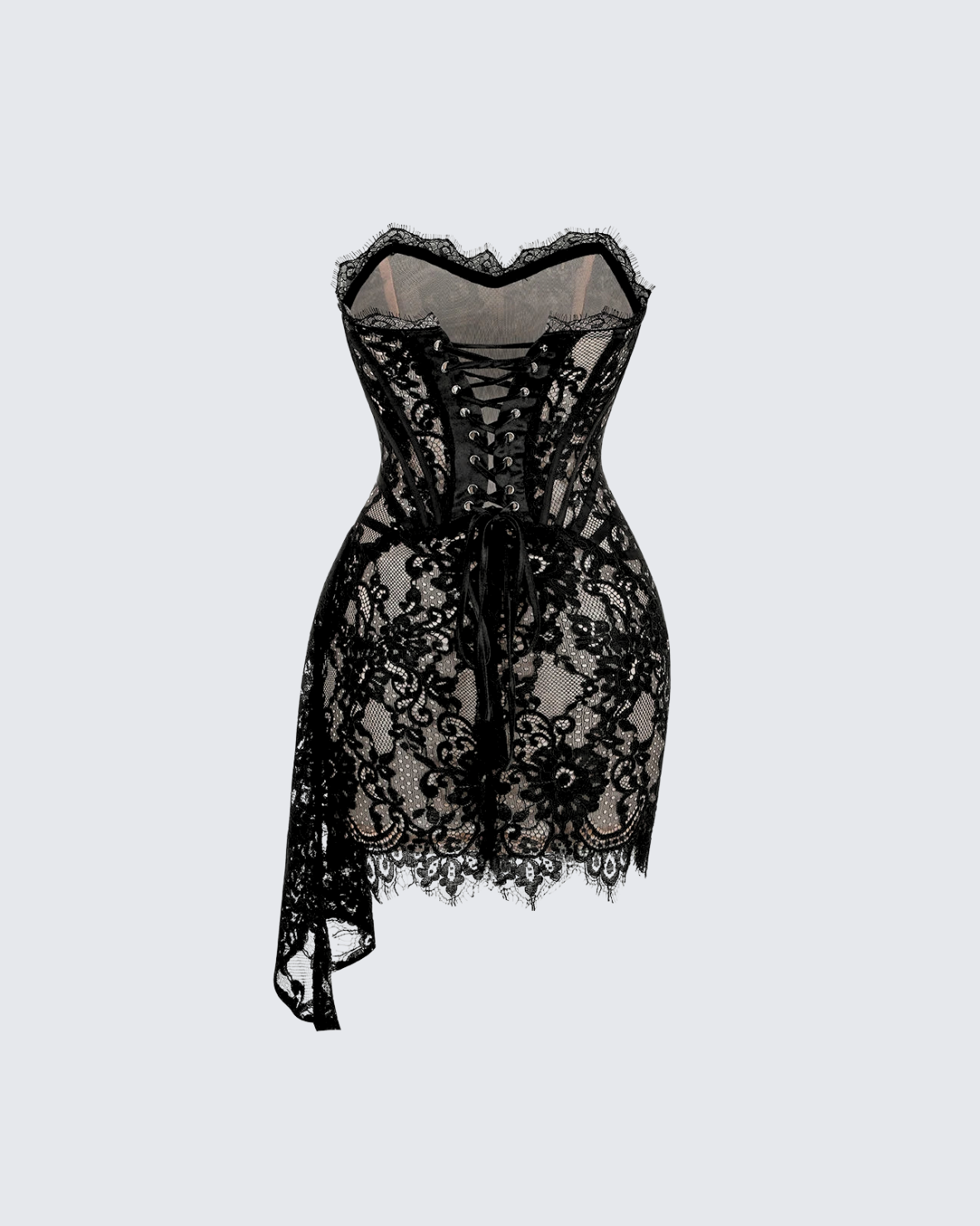 ANGEL Corset Draped Mini Dress Avalabel