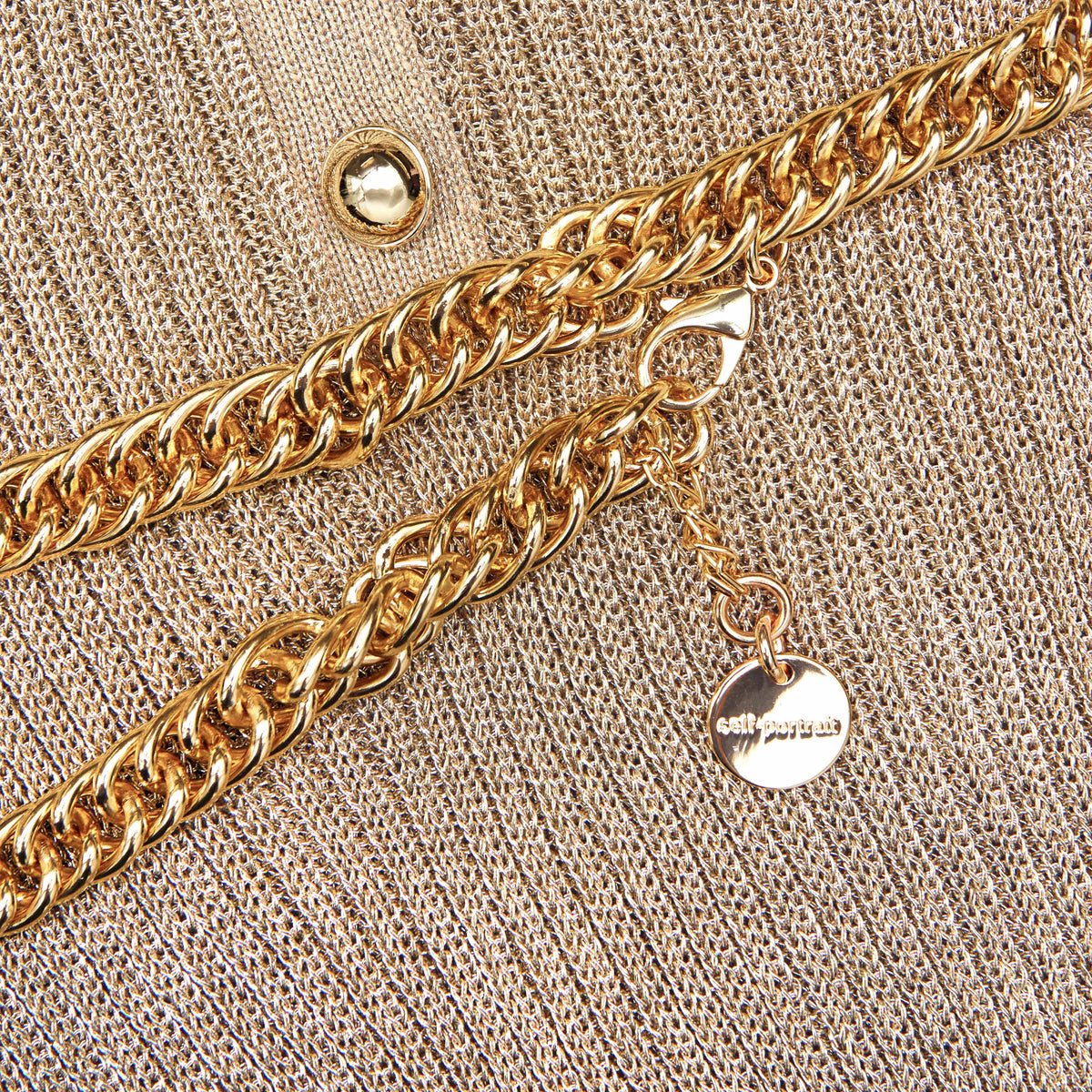 Ellen Gold Lurex Ribbed Knit Maxi Dress Avalabel