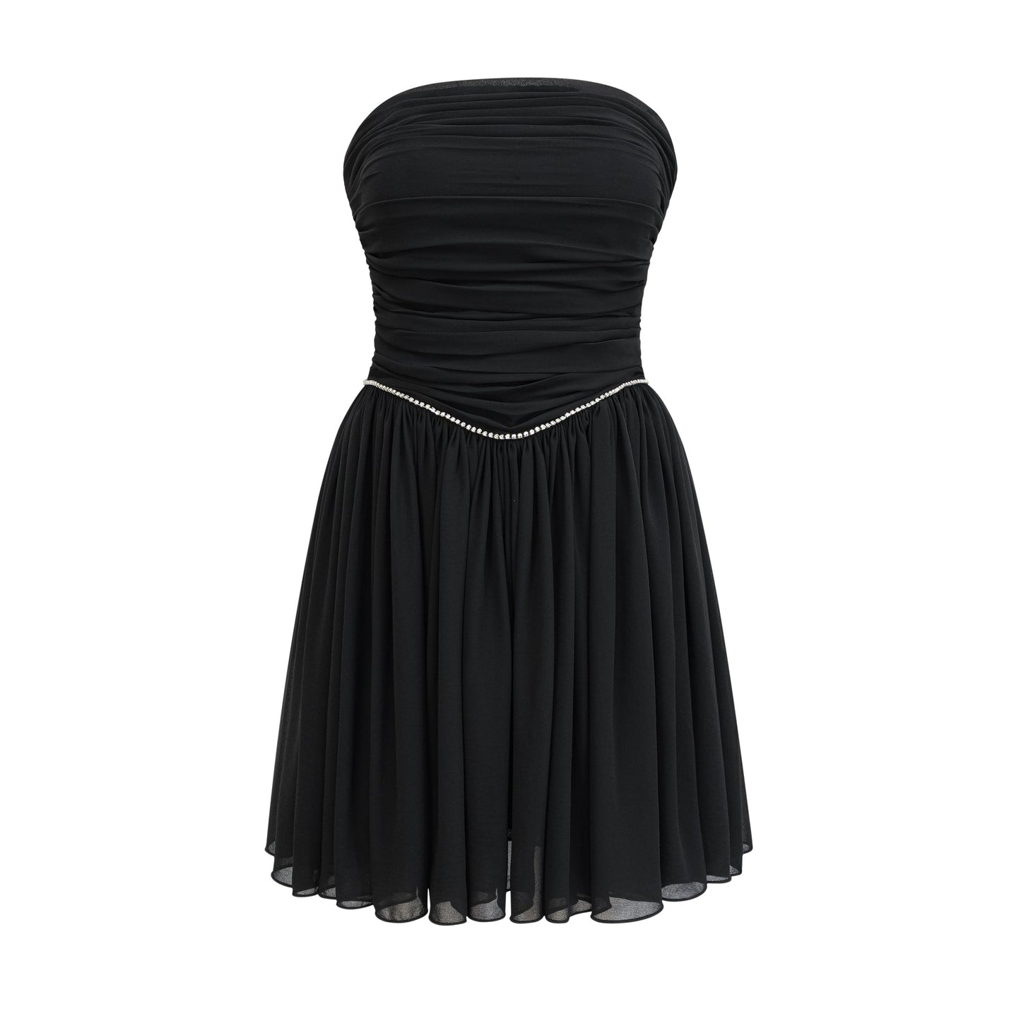 Nadine Embellished Pleated Dress
