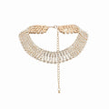 Rosalee Crystal Layered Necklace Avalabel