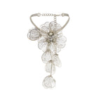 Josefina Floral-Appliqué Necklace Avalabel