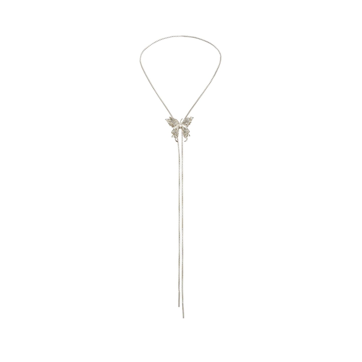 Priscille Adjustable Butterfly-Charm Necklace Avalabel