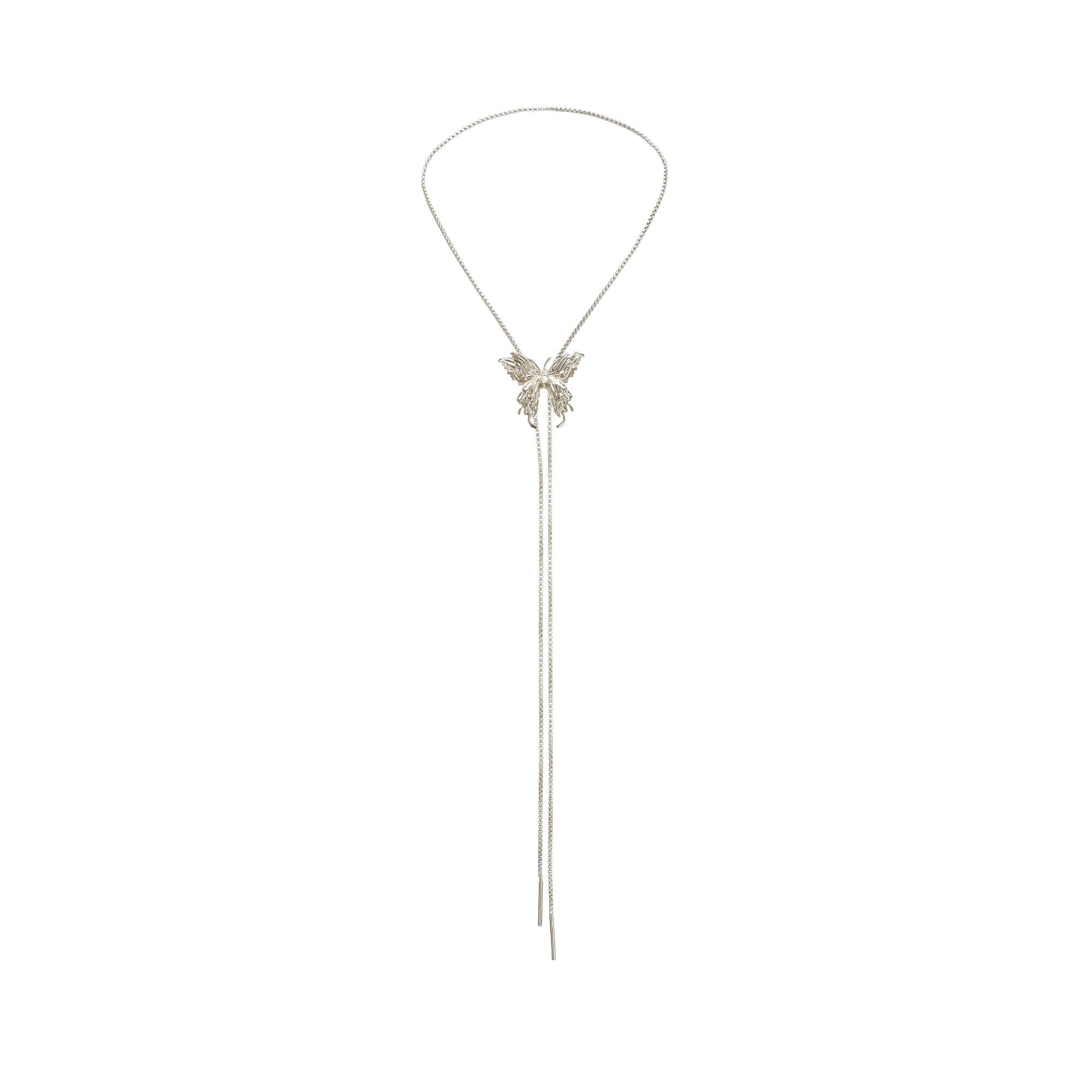 Priscille Adjustable Butterfly-Charm Necklace Avalabel