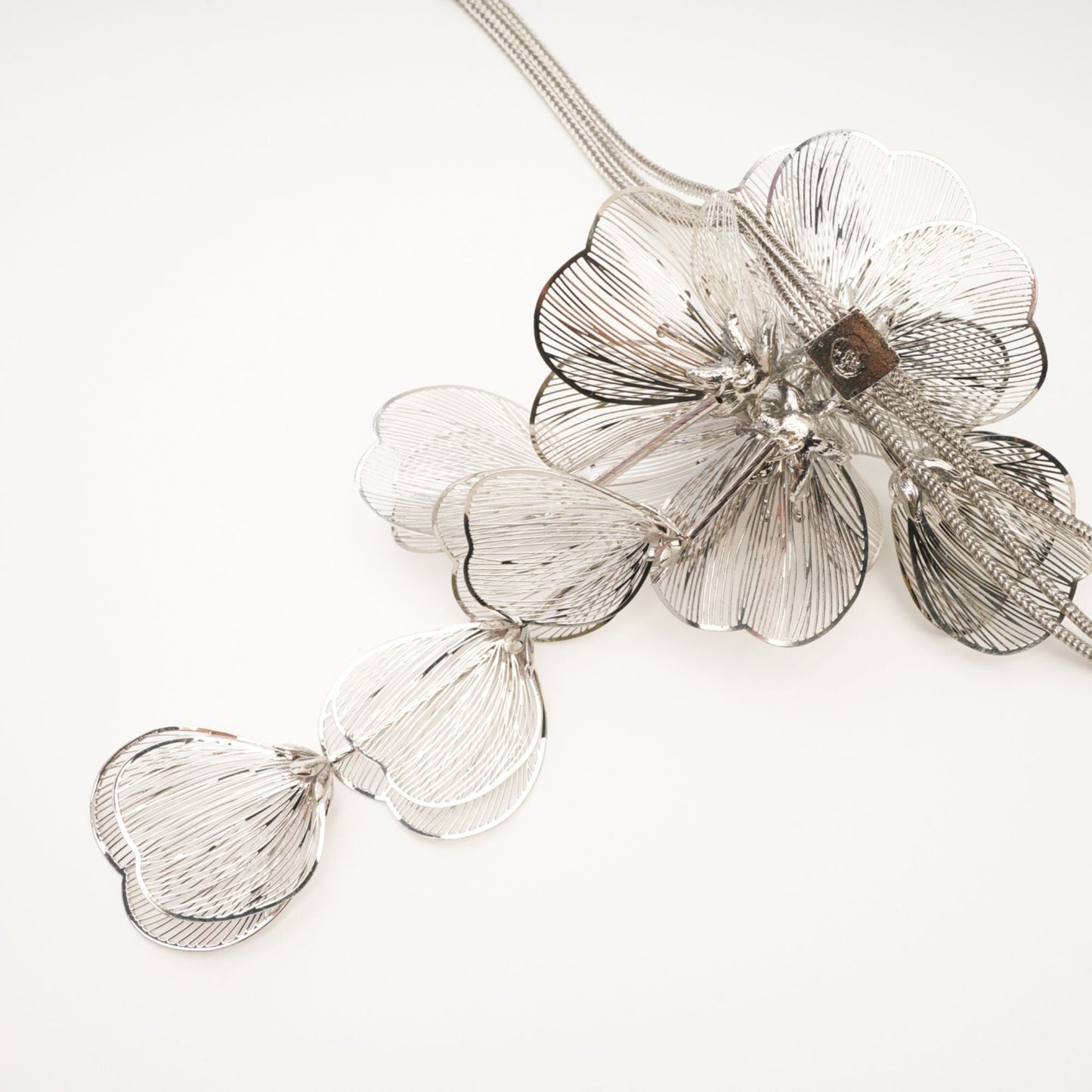 Josefina Floral-Appliqué Necklace Avalabel