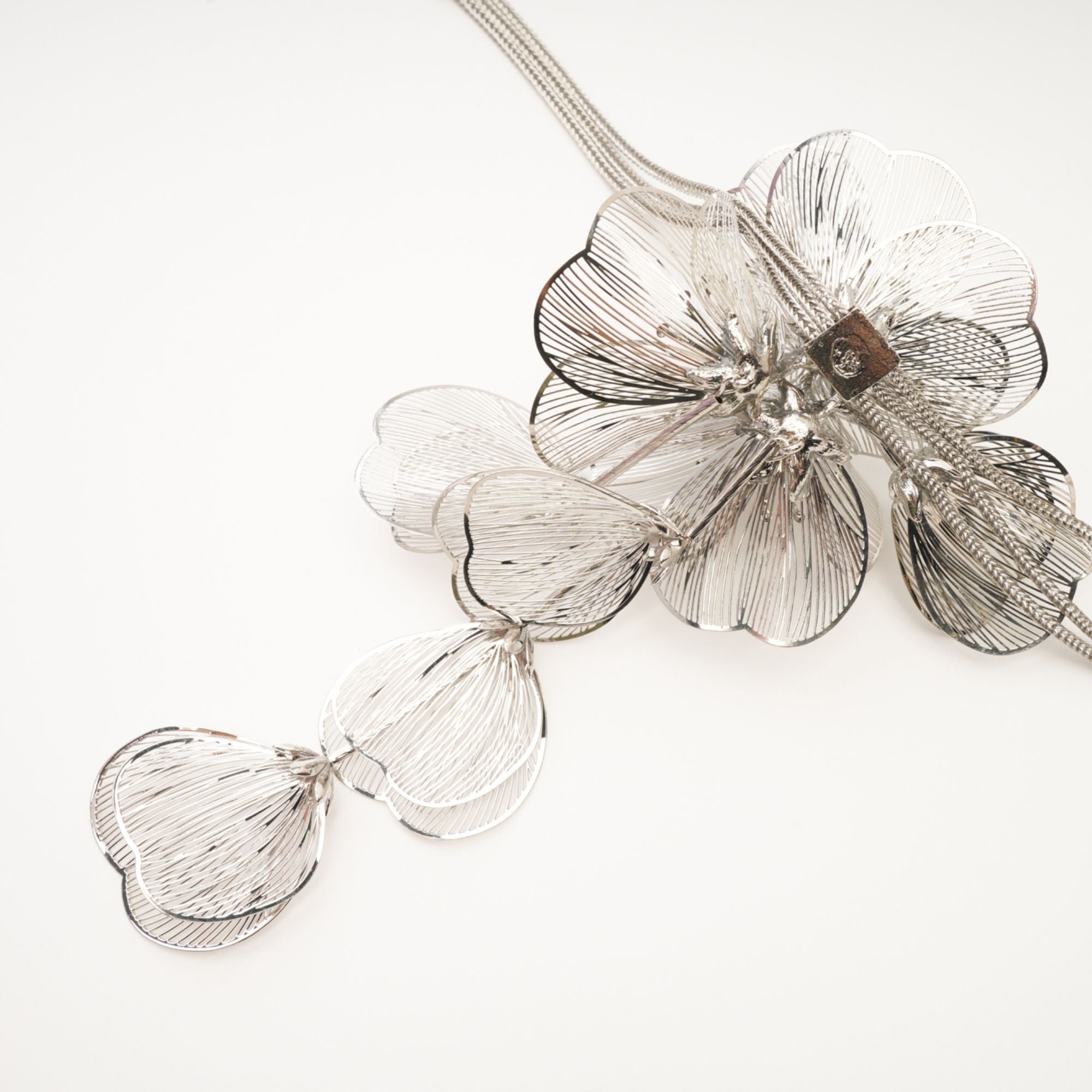 Josefina Floral-Appliqué Necklace Avalabel