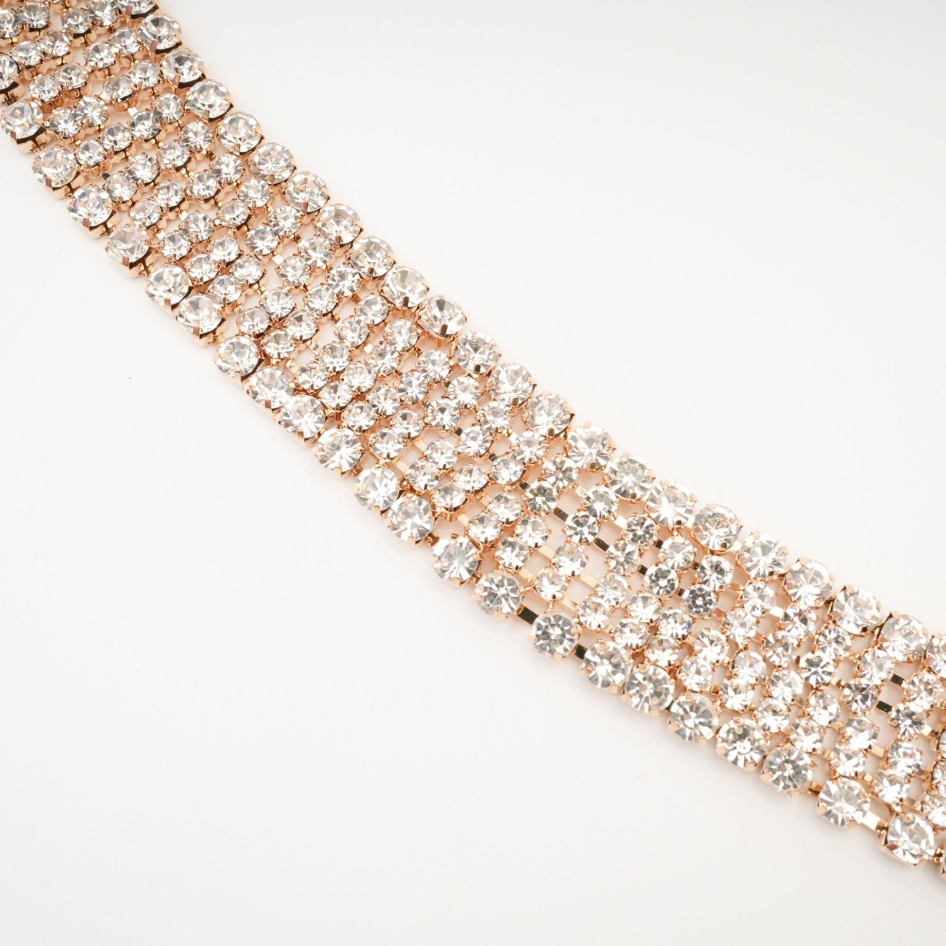 Rosalee Crystal Layered Necklace Avalabel