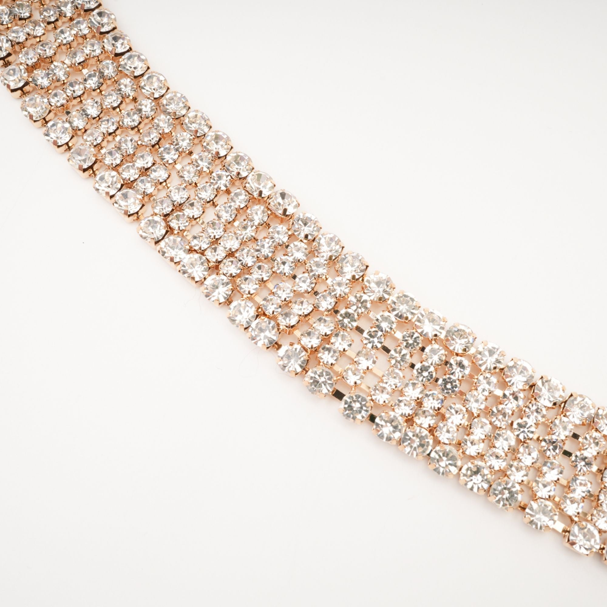 Rosalee Crystal Layered Necklace Avalabel