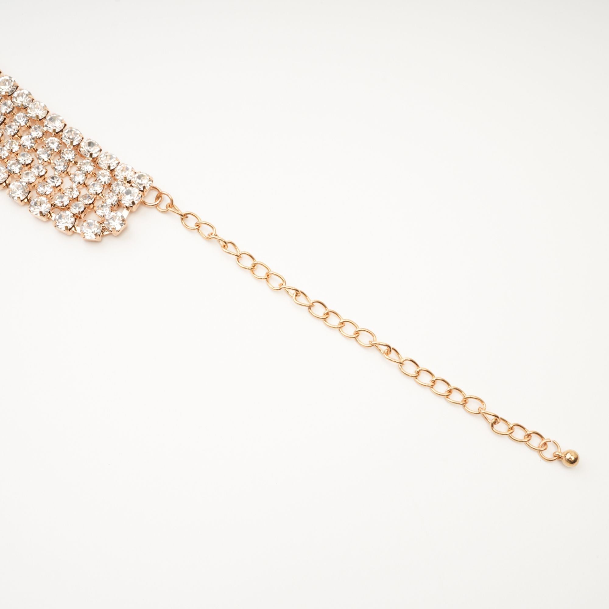 Rosalee Crystal Layered Necklace Avalabel
